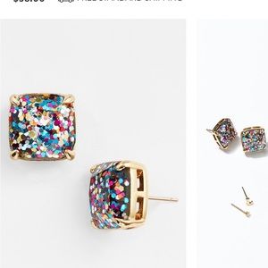 glitter stud earrings
KATE SPADE NEW YORK